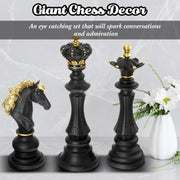 Luxury Chess Piece Decorative Showpiece