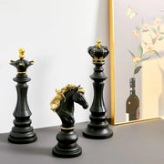 Luxury Chess Piece Decorative Showpiece