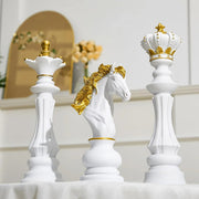 Luxury Chess Piece Decorative Showpiece