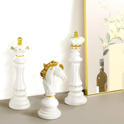 Luxury Chess Piece Decorative Showpiece