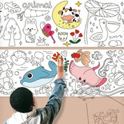 Children’s Drawing Roll, Coloring Paper Roll For Kids