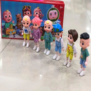 CoComelon Friends and Family Figures 6 Pcs Pack