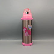 Stainless Steel Water Bottle with Strap | My Little Pony & Astronaut Theme
