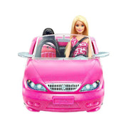 Barbie Doll and Glam Convertible Car