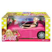 Barbie Doll and Glam Convertible Car