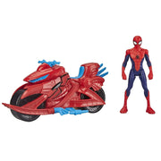 Hasbro Marvel Spider-Man Figure With Moto Bike