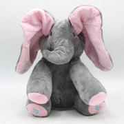 Musical Elephant PEEK A BOO Stuff Toy | Plush Stuff Toy For Kids