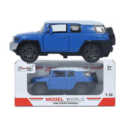 Toyota FJ SUV 1:32 Die Cast Dinky Metal Pullback Toy car