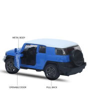 Toyota FJ SUV 1:32 Die Cast Dinky Metal Pullback Toy car