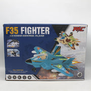 F35 Fighter Jet Remote Control Toy with Light & Sound | RC Plane