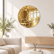 Football Acrylic Wall Mirror