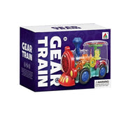 Transparent Gear Train Light and Sound