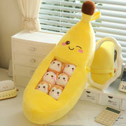 Fruit Plush Pillow With Babies