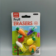 Fruit Shaped Erasers