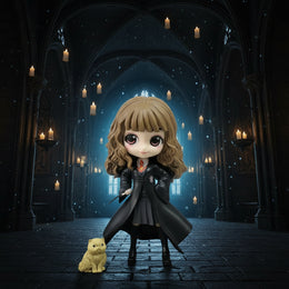 Hermione Granger Chibi Action Figure | Magical Wizard Collectible Toy