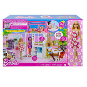 Barbie Doll House Fully Furnished Playset HCD48
