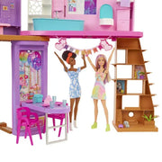 Barbie Vacation House Playset With 30+ Pieces HCD50 | Barbie Doll House