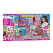 Barbie Vacation House Playset With 30+ Pieces HCD50 | Barbie Doll House