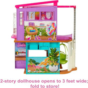 Barbie Vacation House Playset With 30+ Pieces HCD50 | Barbie Doll House