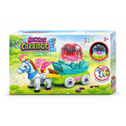 Electric Bubble Carriage Toy with Lights & Music
