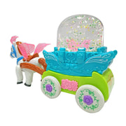 Electric Bubble Carriage Toy with Lights & Music