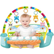 Huanger Baby Play Gym Mat with Rattle Sound HE0639 | Baby Playmat Playgym