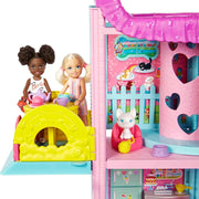 Barbie Chelsea Playhouse with Pets & Accessories HHX44 | Doll House