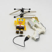 SpongeBob 2 in 1 Remote Control Flying Figure Toy