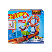 Hot Wheels Vertical-8 Jump Car Track Set