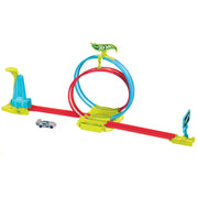 Hot Wheels Action Neon Speeders Laser Stunt Slamway Track Set