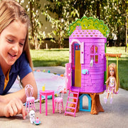 Chelsea Barbie Doll with Treehouse Playset HPL70 | Doll House