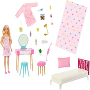 Barbie Doll And Bedroom Playset HPT55 | Barbie Playset