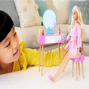 Barbie Doll And Bedroom Playset HPT55 | Barbie Playset