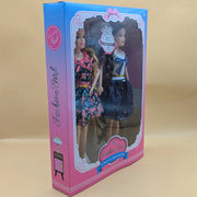 Fashion Girl Twin Dolls Set