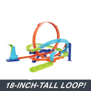 Hot Wheels Action Loop Cyclone Challenge Track Set HTK16 | Hot Wheels Track
