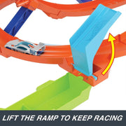 Hot Wheels Action Loop Cyclone Challenge Track Set HTK16 | Hot Wheels Track