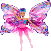 Barbie 2 in 1 Dance and Flutter Doll HXJ10 | Barbie Doll