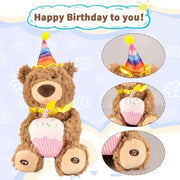 Happy Birthday Singing & Repeater Bear | Stuff Toy for kids