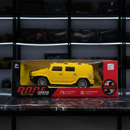 Yellow Remote Control SUV Car for Kids – Rechargeable RC Off-Road Toy Vehicle