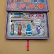 Unicorn All in One Kids Beauty Makeup Kit | 3 Compartment Makeup Kit