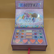 Unicorn All in One Kids Beauty Makeup Kit | 3 Compartment Makeup Kit