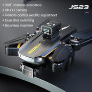 JS23 Drone 8K Camera Brushless Motor Foldable Quadcopter