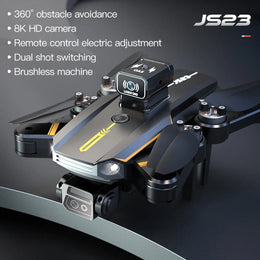JS23 Drone 8K Camera Brushless Motor Foldable Quadcopter