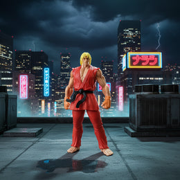 Ken Masters Action Figure | Fighting Champion Collectible Toy