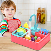Kitchen Dishwasher Sink Toy With Running Water
