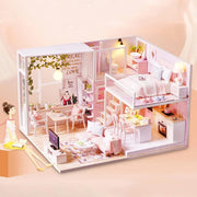 DIY Dollhouse Miniature with Furniture L022 | Doll House