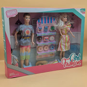 Girl Fashion Supermarket Doll Playset with Accessories