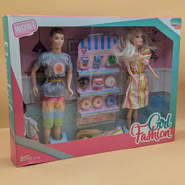 Girl Fashion Supermarket Doll Playset with Accessories