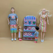 Girl Fashion Supermarket Doll Playset with Accessories