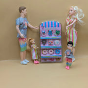 Girl Fashion Supermarket Doll Playset with Accessories